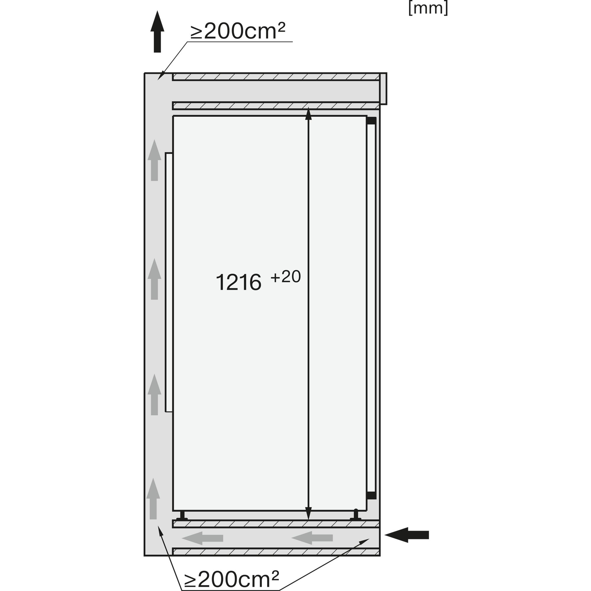 Miele K7378B inbouw koelkast afbeelding 5