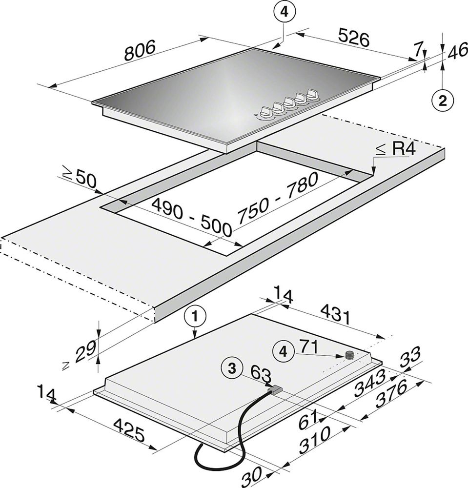 KM3034-1G Miele afbeelding 2