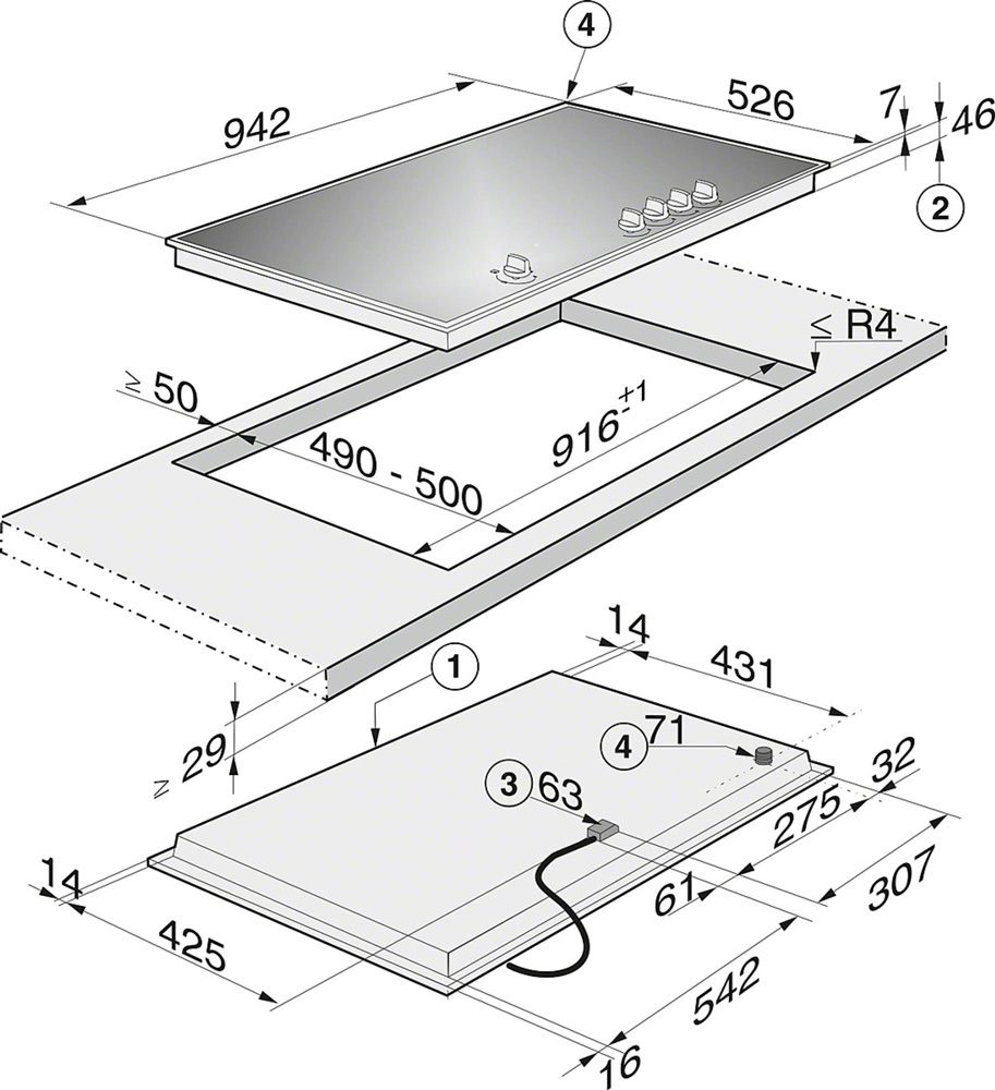 KM3054-1G Miele afbeelding 2