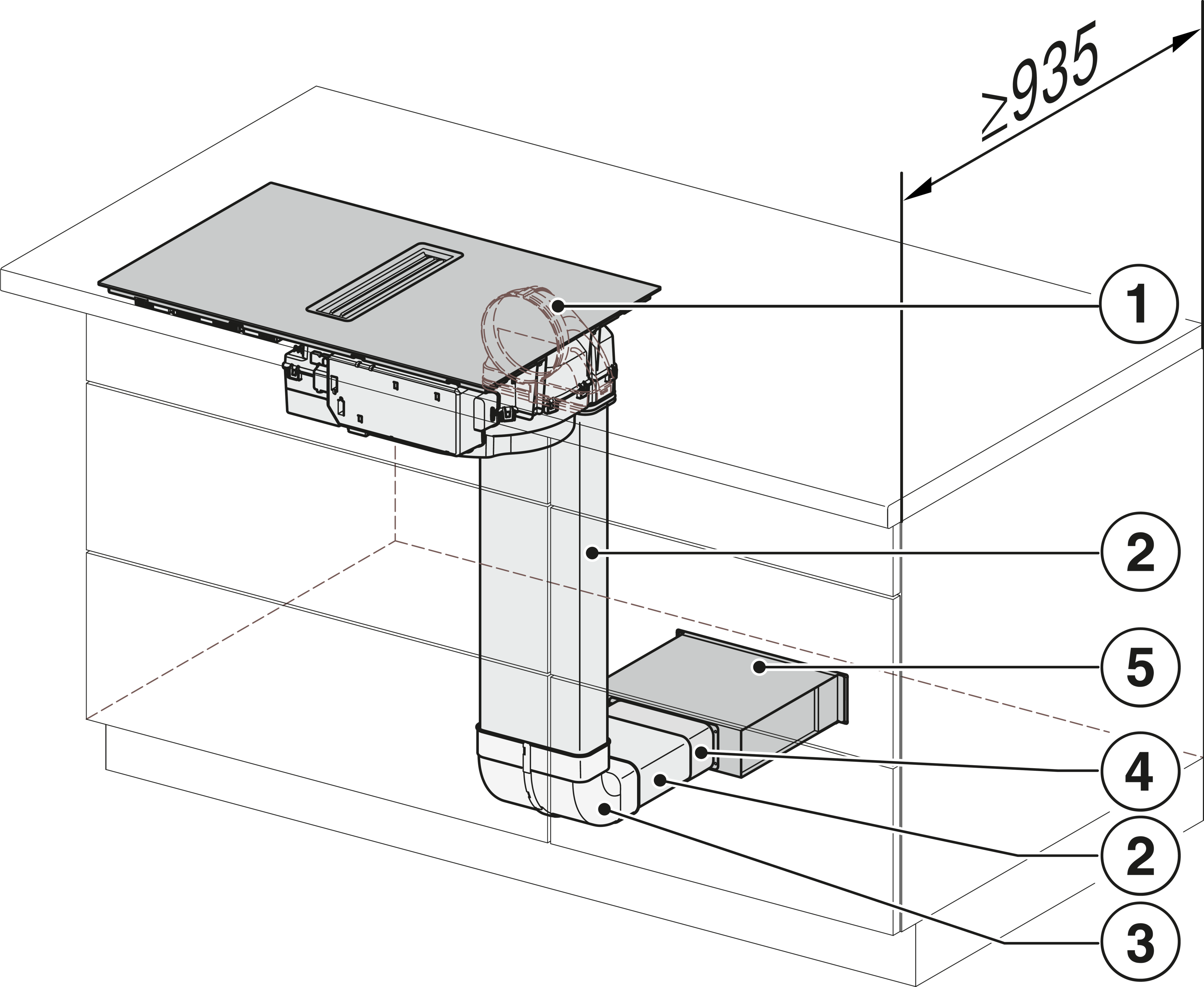 Miele KMDA7272-1FL inbouw kookplaat afbeelding 5