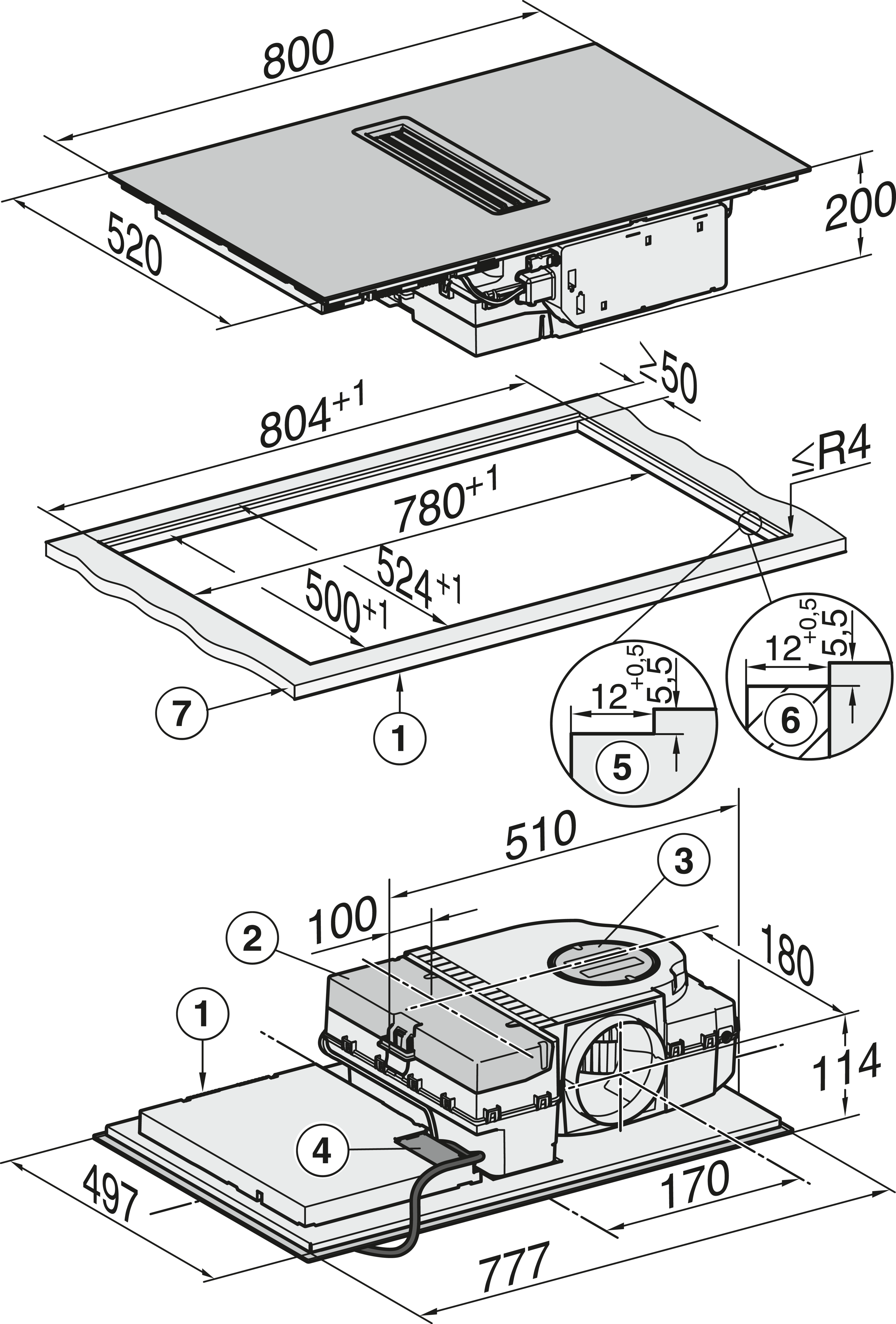 KMDA7272FL-A van Miele afbeelding 6