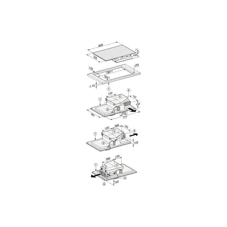 Miele kookplaat KMDA7476FRRVS afbeelding 3