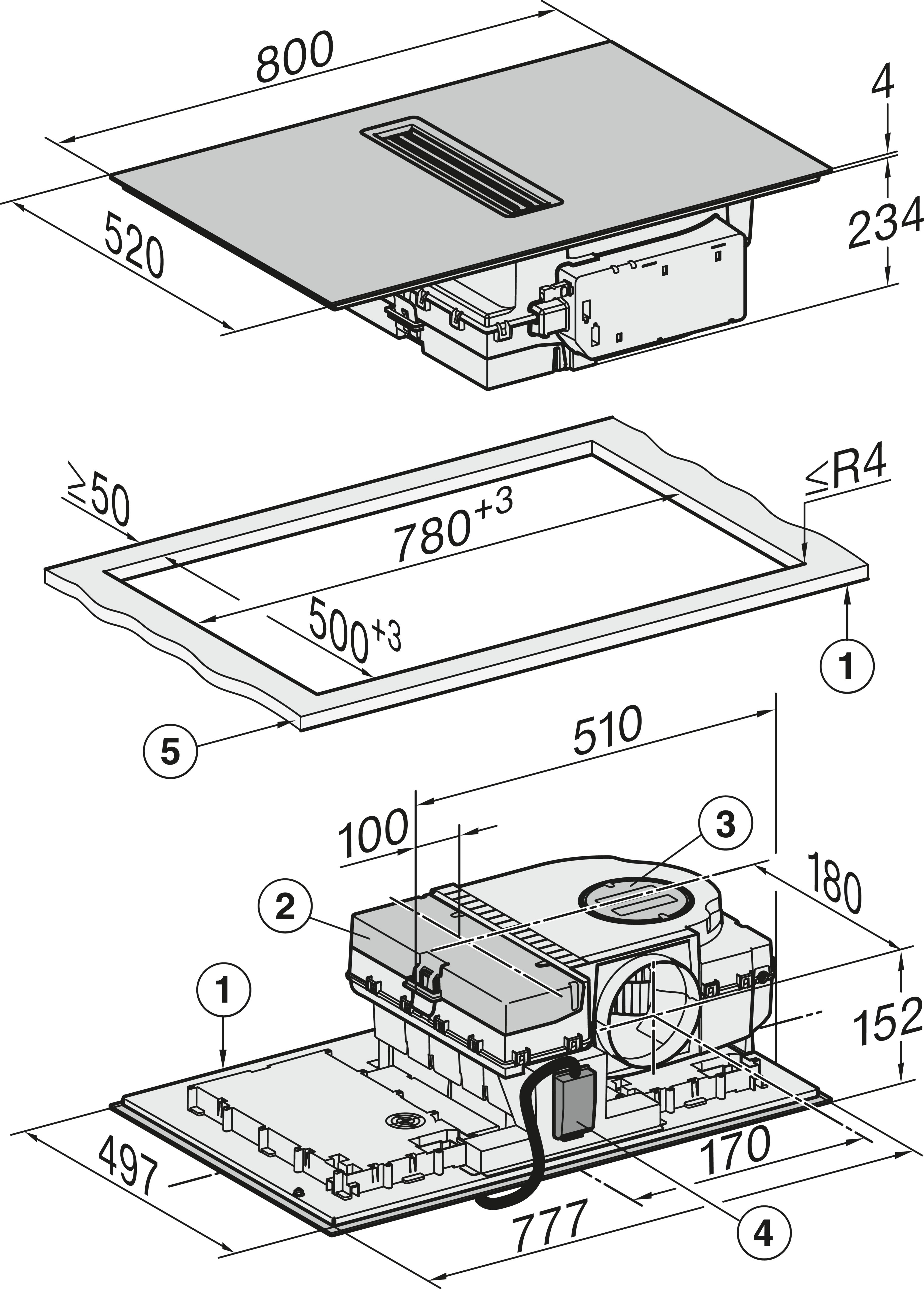 Miele KMDA7676FLA inbouw kookplaat afbeelding 5