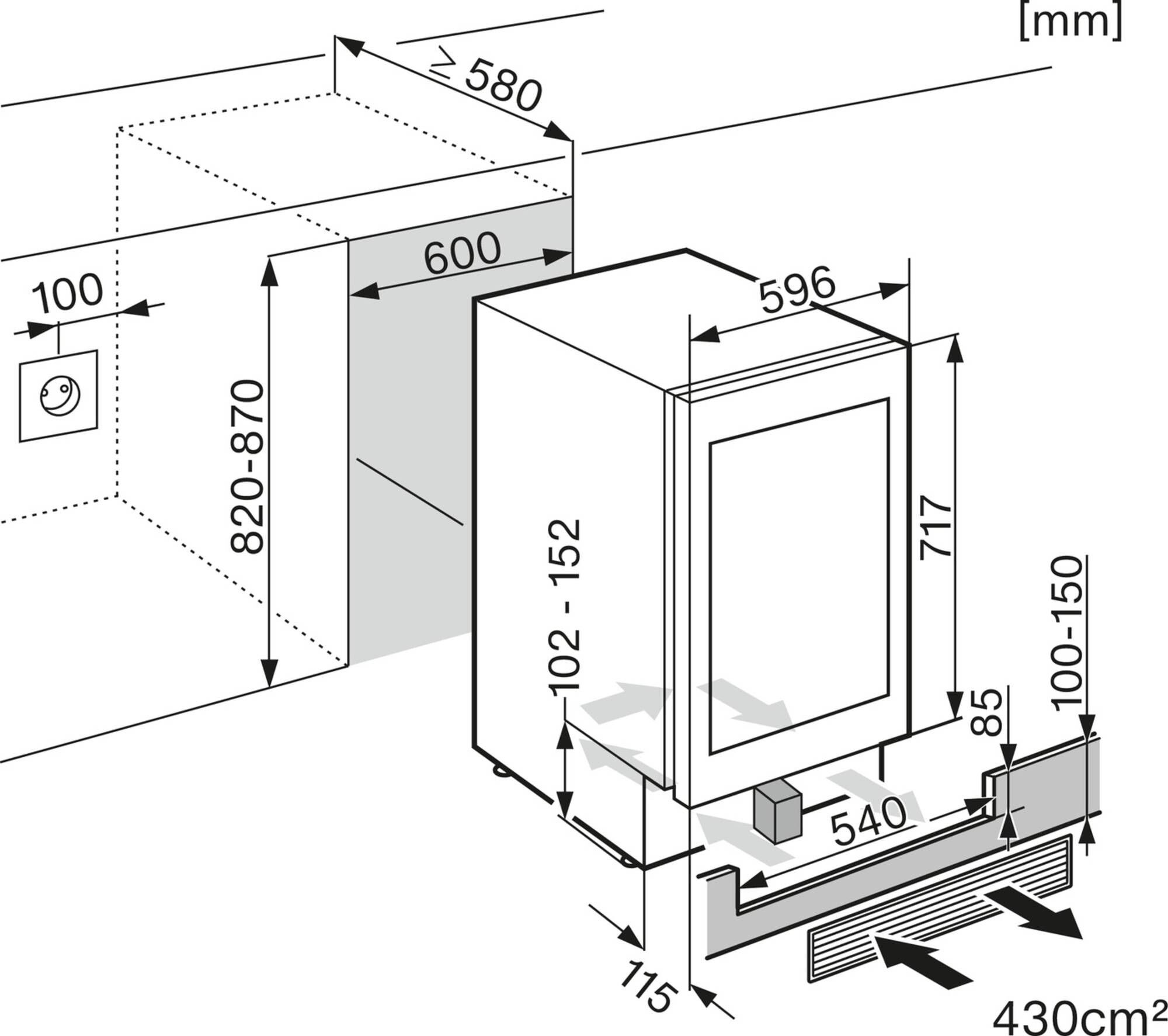Miele KWT 6322 UG inbouw wijnkast afbeelding 5