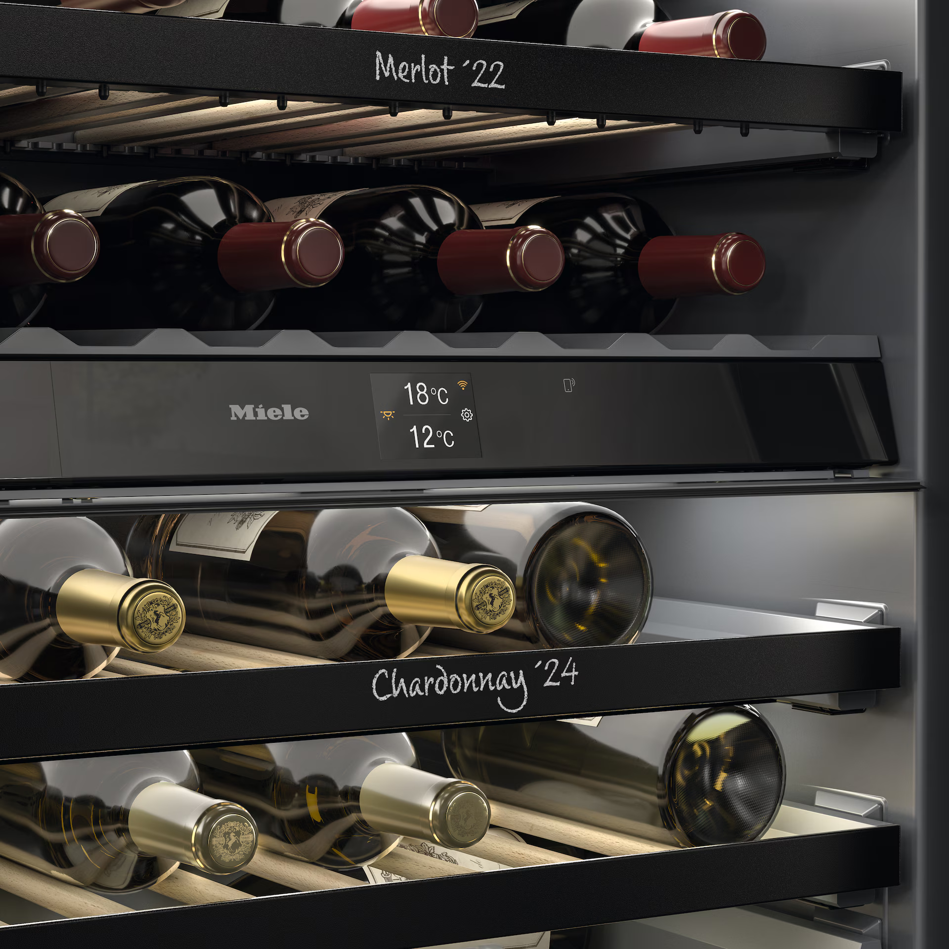 Miele wijnkast KWTUS7096EOBSW afbeelding 3