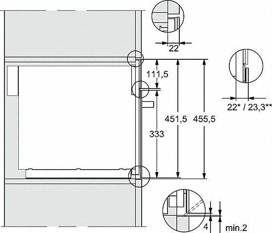 Miele magnetron inbouw M7140CLST afbeelding 4