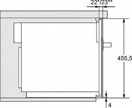 Miele M7140TCED/CLST inbouw magnetron afbeelding 5