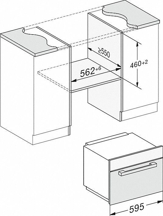 Miele magnetron inbouw M7140TCED/CLST afbeelding 4
