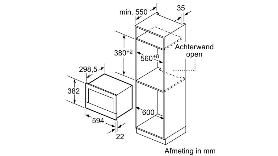 NEFF C17WR00G0 inbouw magnetron afbeelding 5