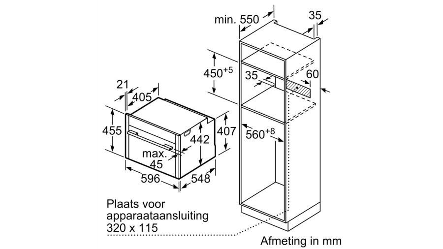 NEFF C27MS22G0 inbouw magnetron afbeelding 5