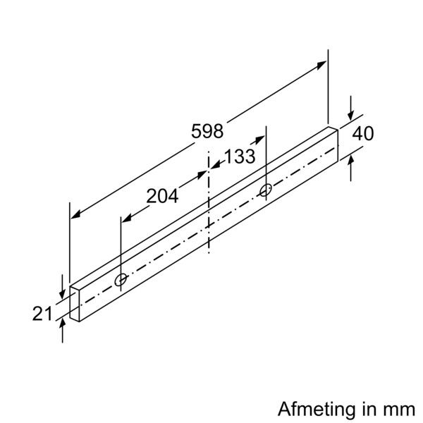 Neff D46ML54X1  afzuigkap afbeelding 5
