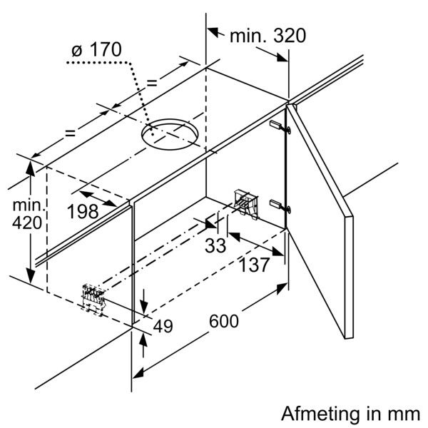 Neff afzuigkap  D49PU54X1 afbeelding 4