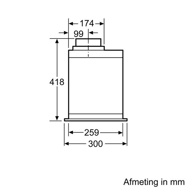 NEFF afzuigkap D57MH56N0 afbeelding 3