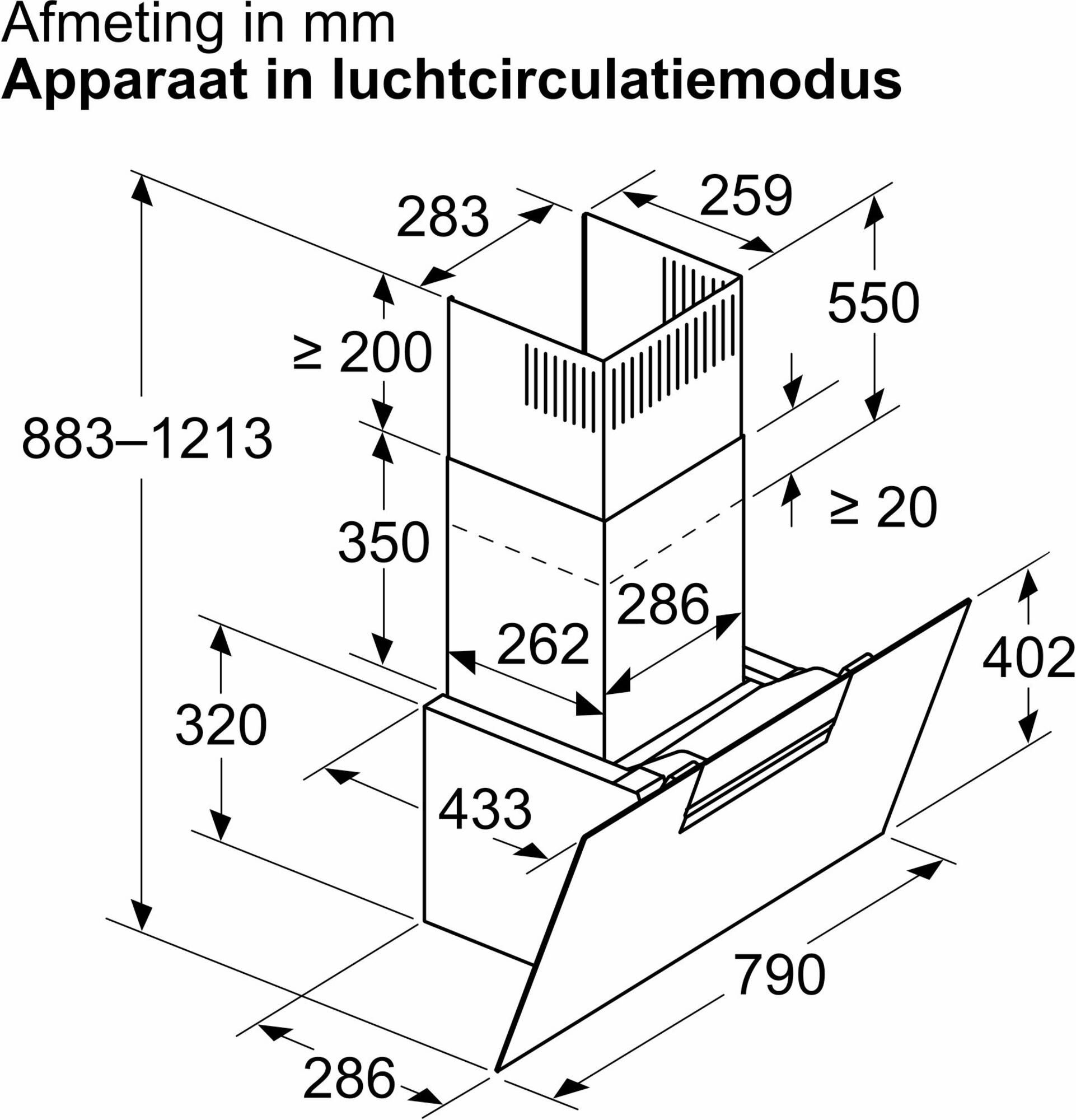 Neff afzuigkap D85IFN1S0 afbeelding 3