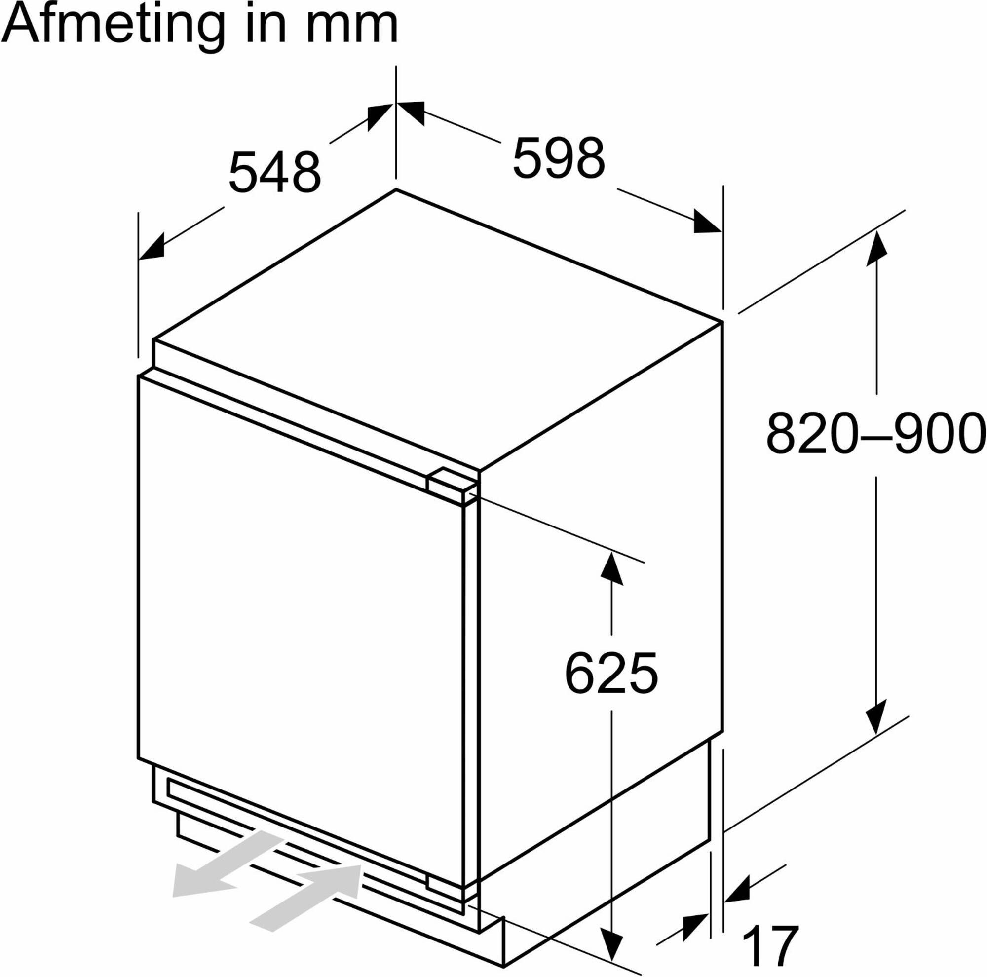 Neff vriezer inbouw GU7213DE0 afbeelding 4