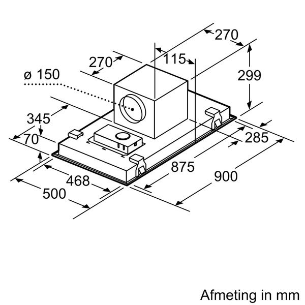 NEFF afzuigkap  I99CM67N0 afbeelding 4
