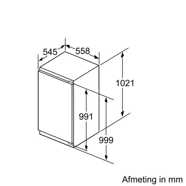 Neff koelkast KI1313D30 afbeelding 3