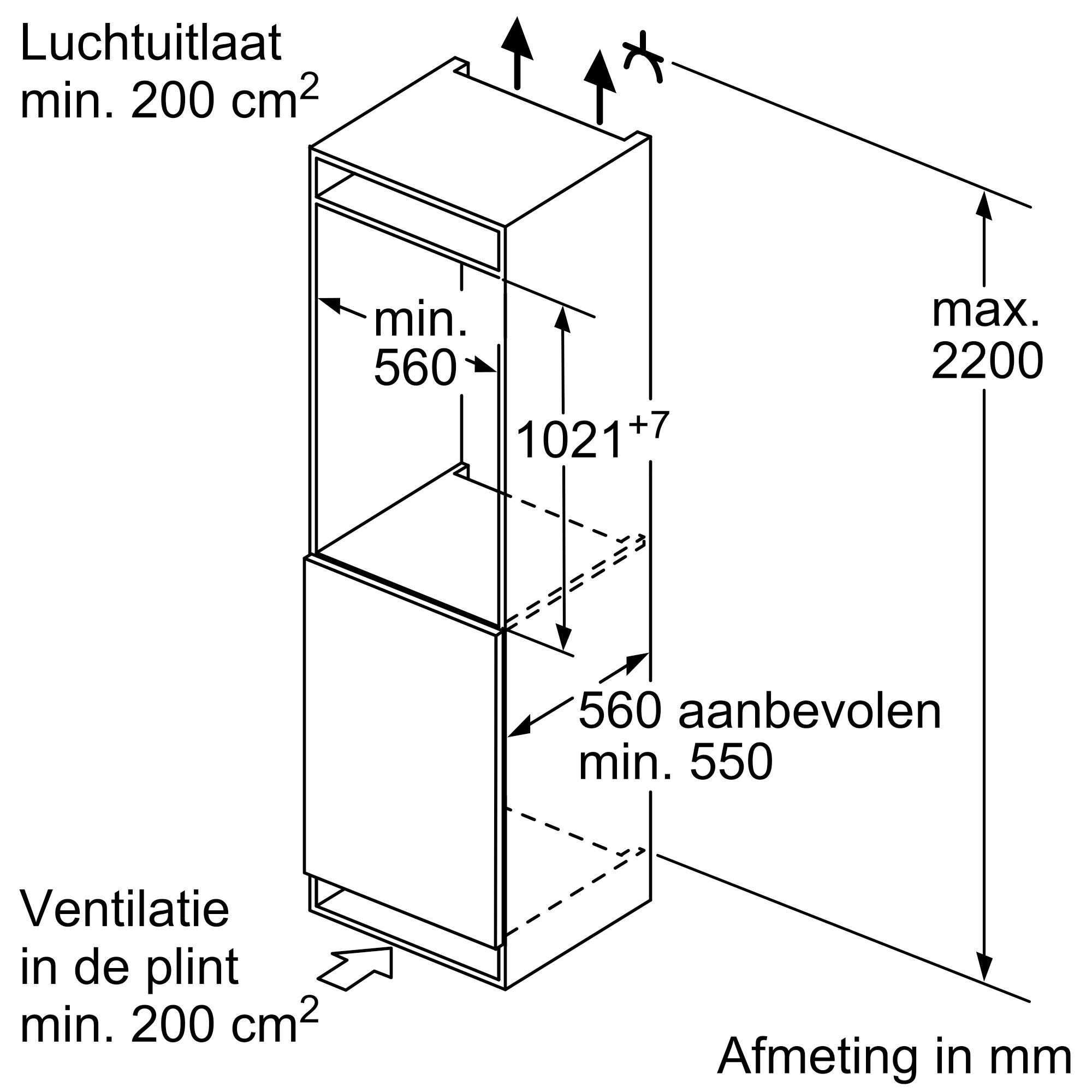 Neff KI2326DD1 inbouw koelkast afbeelding 5