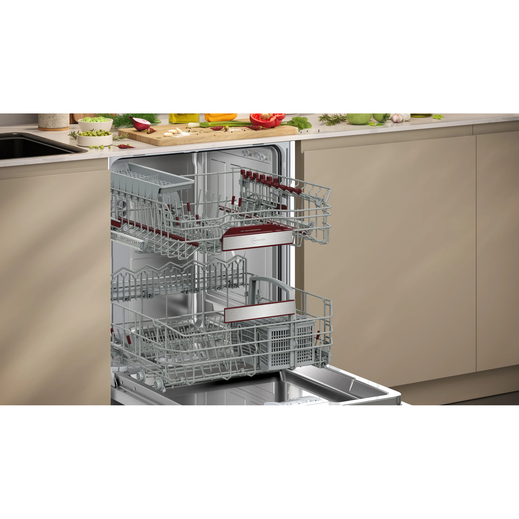 Neff S187EB806E inbouw vaatwasser afbeelding 5