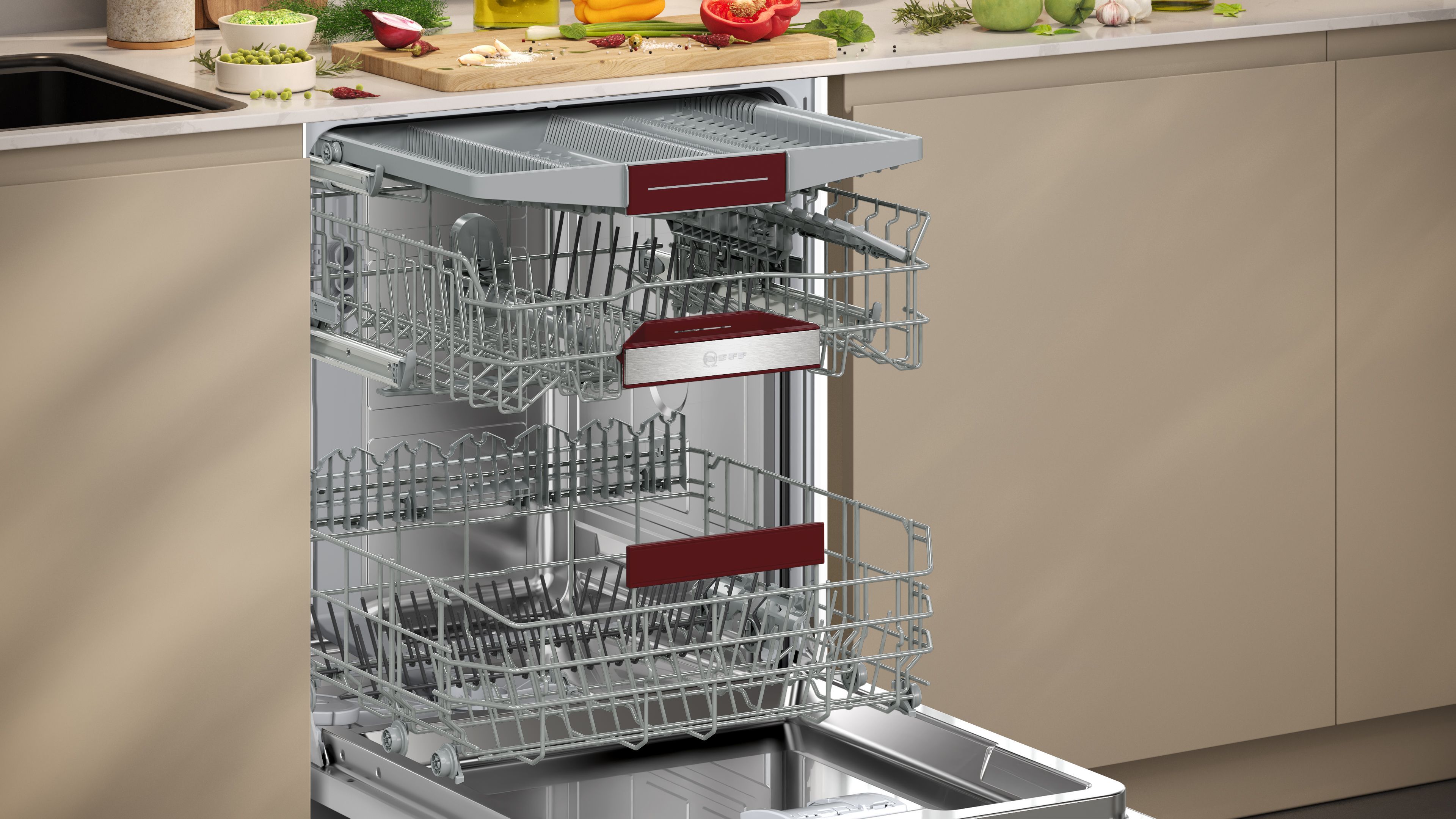 Neff vaatwasser inbouw S255ECX06E afbeelding 4