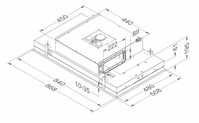 Novy afzuigkap 6811 afbeelding 3