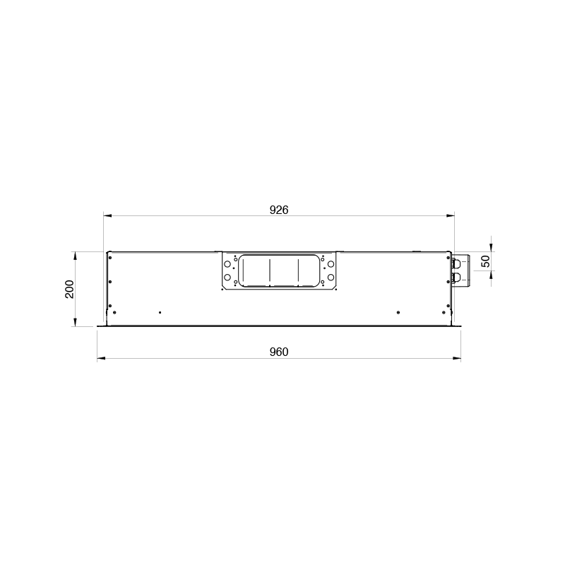 Opera afzuigkap  CCA096B1 afbeelding 4