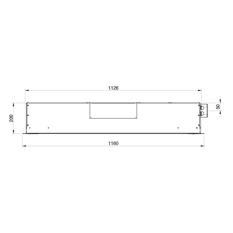 OPERA afzuigkap  CCL116B116 afbeelding 4