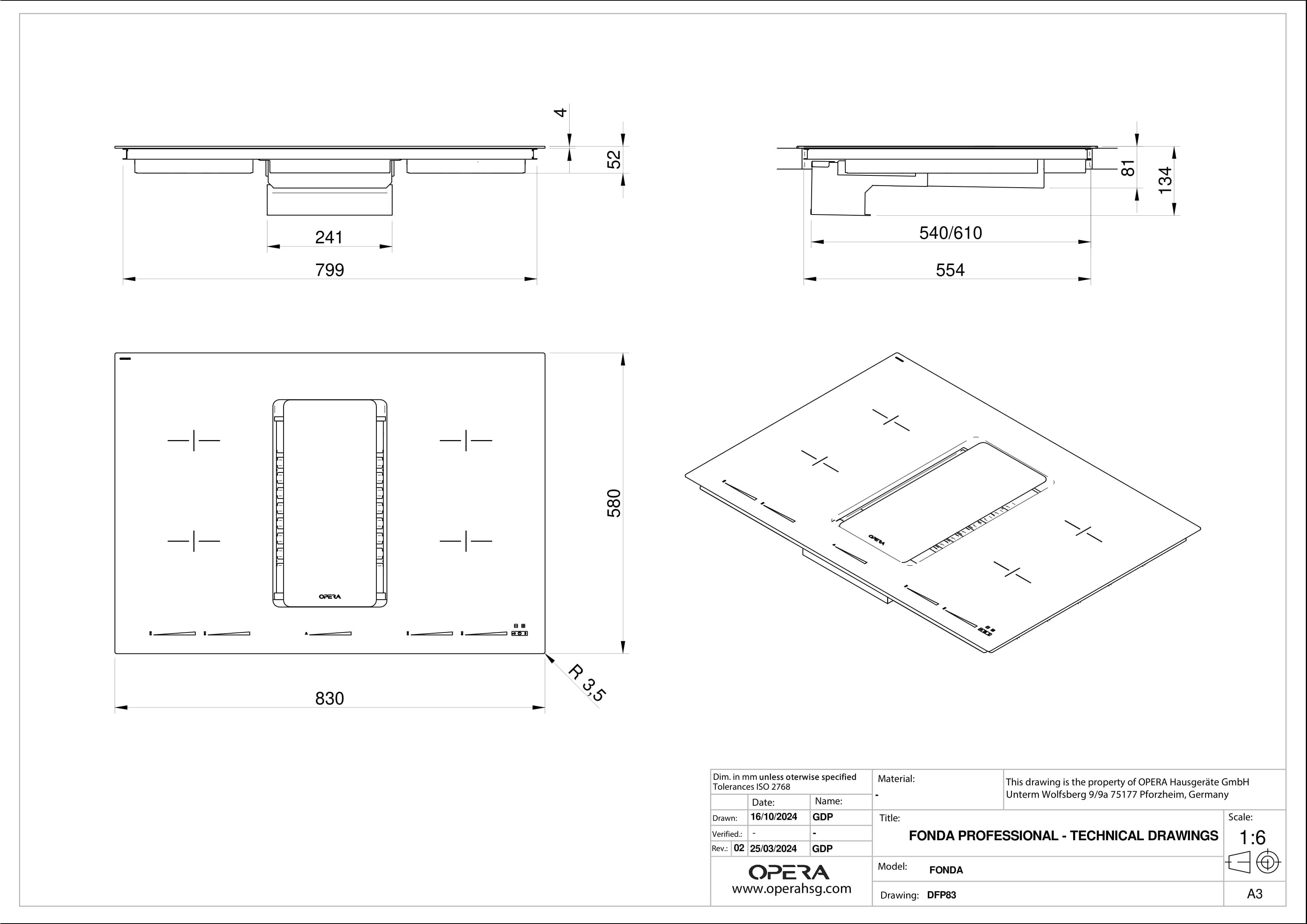 DFP83B240 Opera afbeelding 2