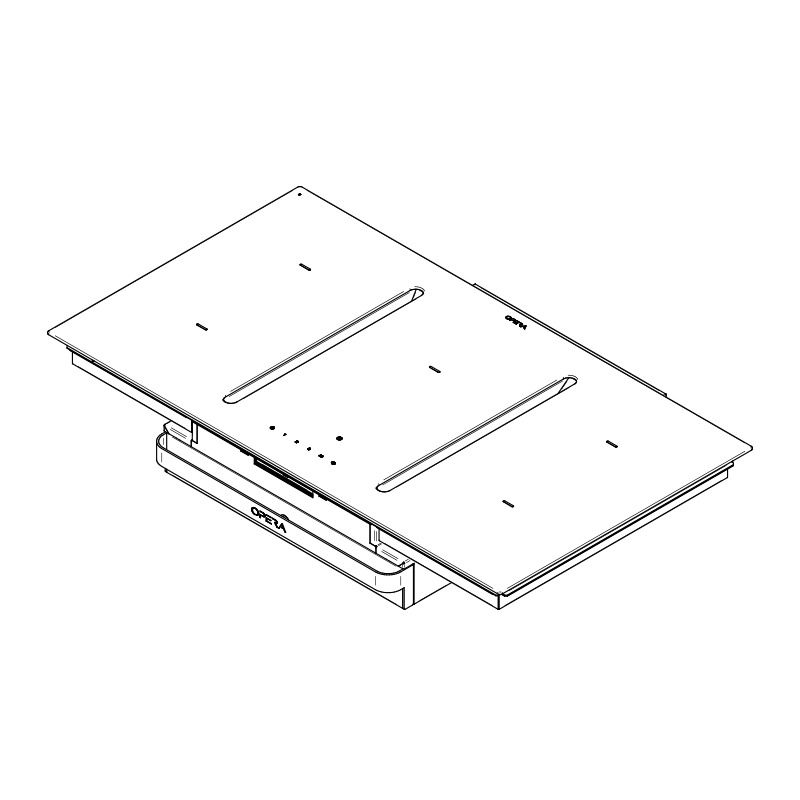 Opera kookplaat DNI93C210 afbeelding 3