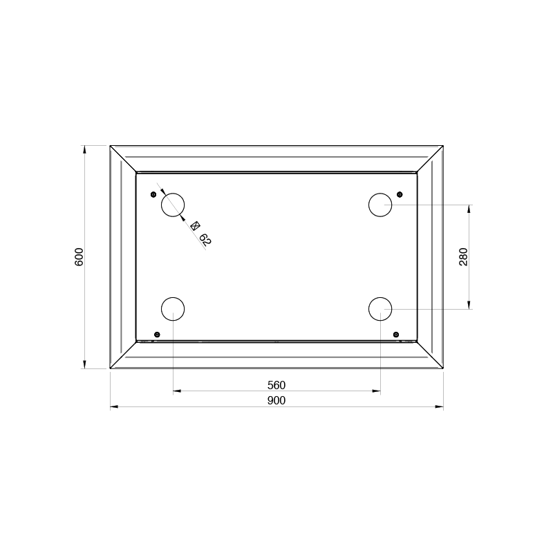 Opera afzuigkap  ICA090C1 afbeelding 4