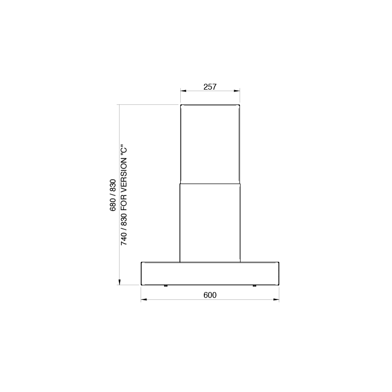 Opera IST090C1  afzuigkap afbeelding 5