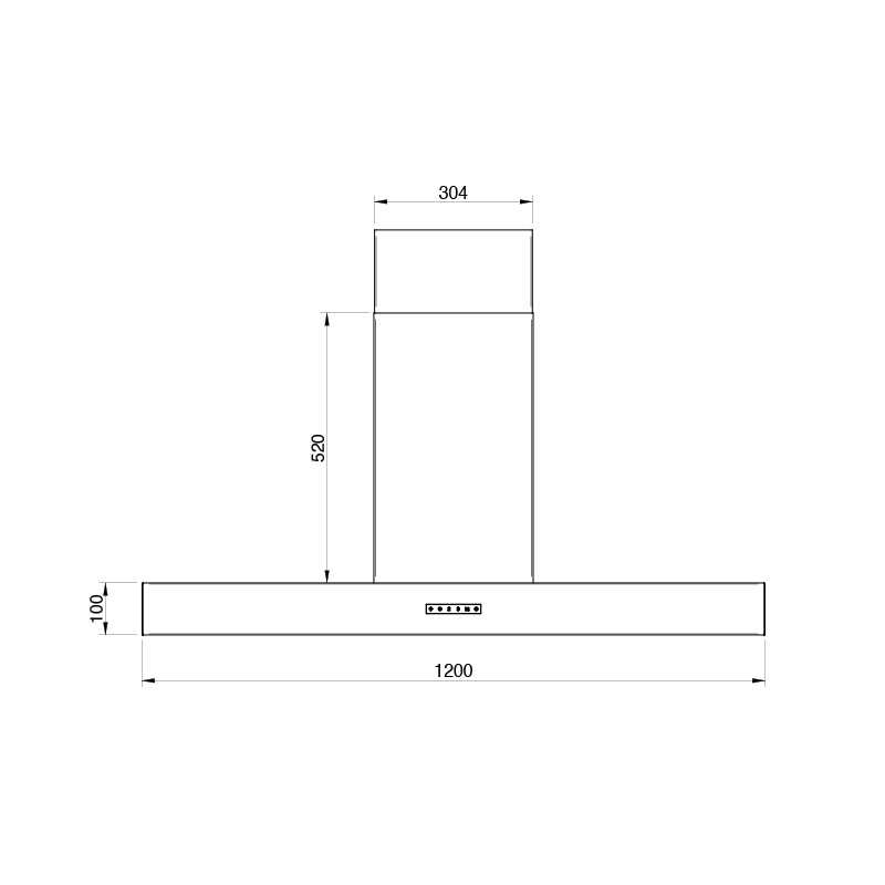 Opera afzuigkap  WST120A1 afbeelding 4