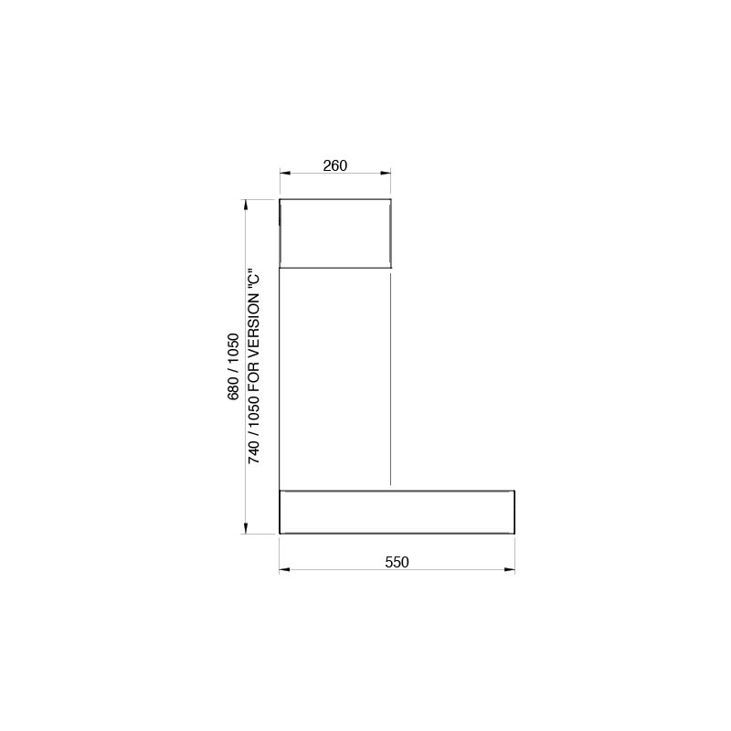 Opera WST120B1  afzuigkap afbeelding 5