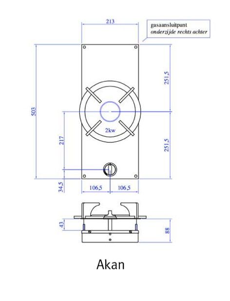 PITTCOOKING kookplaat AKANPRO afbeelding 3