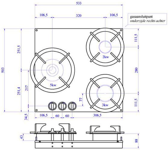 PITTCOOKING kookplaat CIMA afbeelding 3