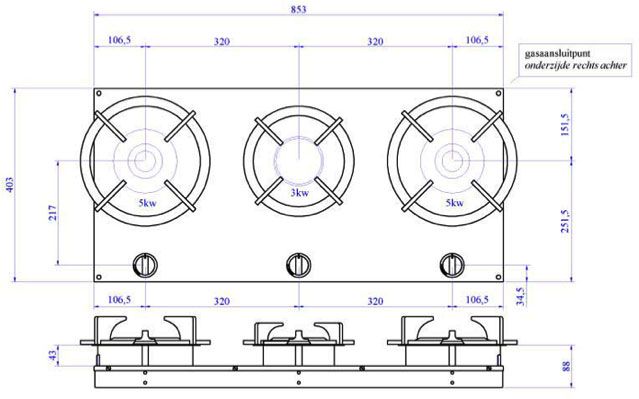PITTCOOKING kookplaat CUSIN afbeelding 3