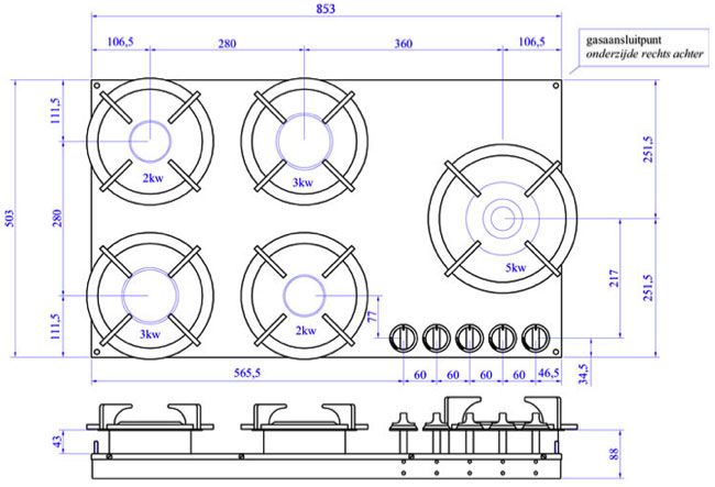 PITTCOOKING kookplaat EBEKO afbeelding 3
