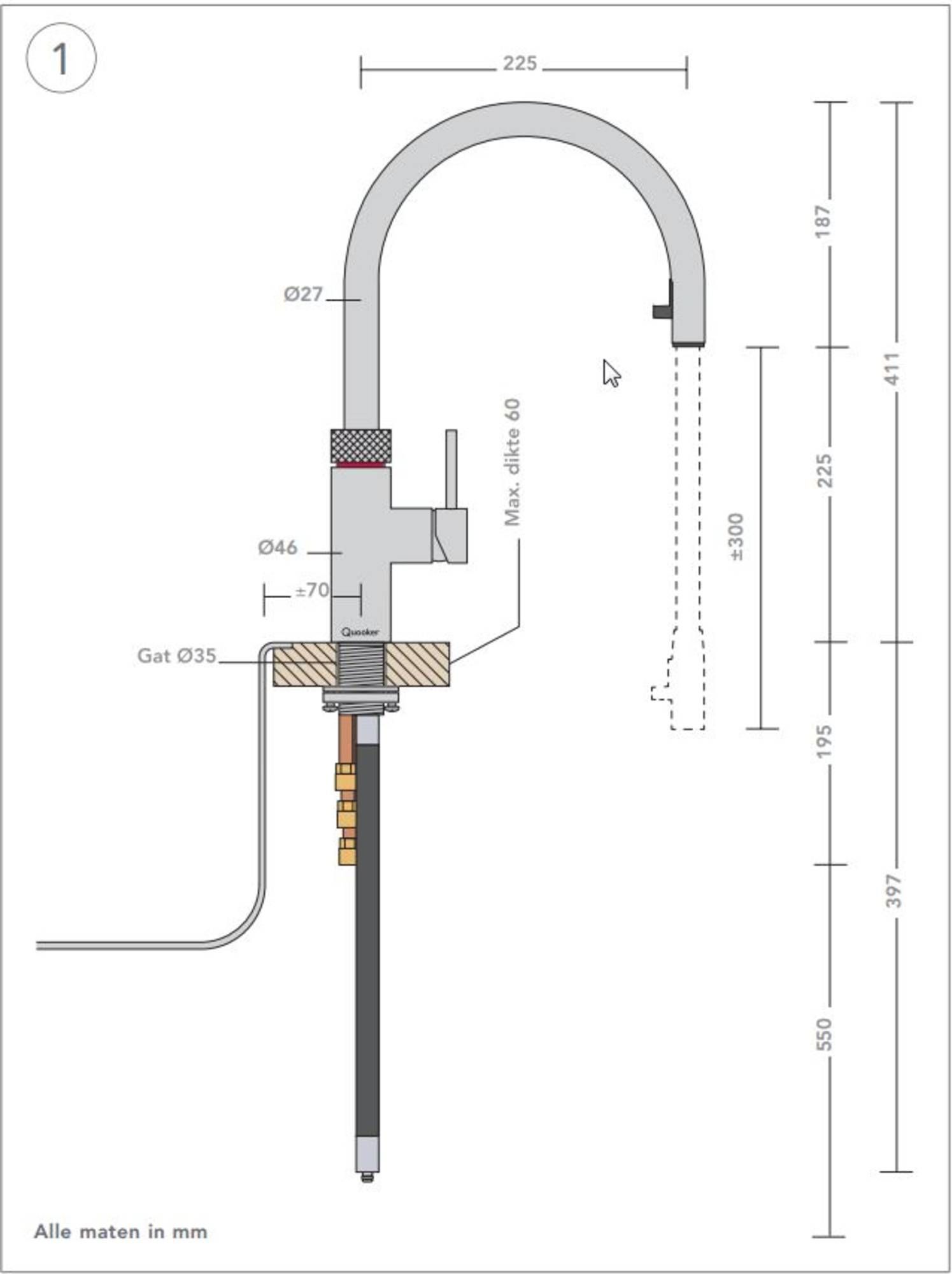 22+XRVSCUBE van Quooker afbeelding 6