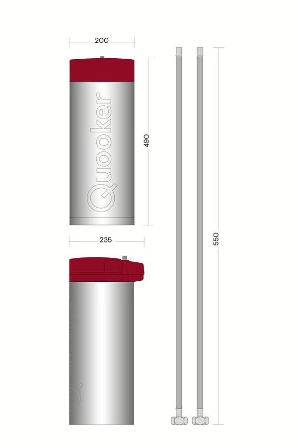 Quooker kokendwaterkraan 22+XSPTB afbeelding 3