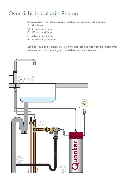 Quooker 3CFRCHR  kokendwaterkraan afbeelding 5