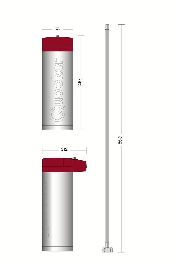 Quooker kokendwaterkraan 3XRPTB afbeelding 3