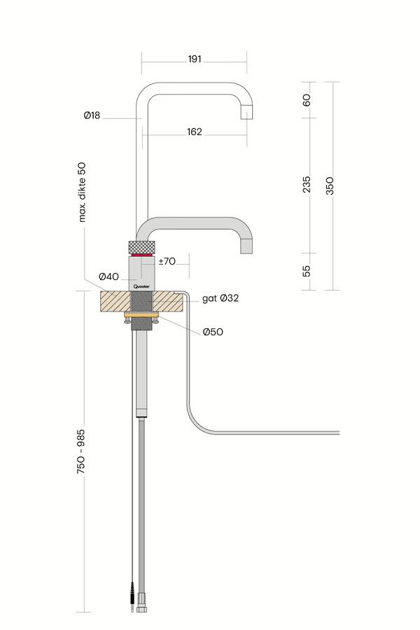 Quooker kokendwaterkraan  NSSSST afbeelding 4