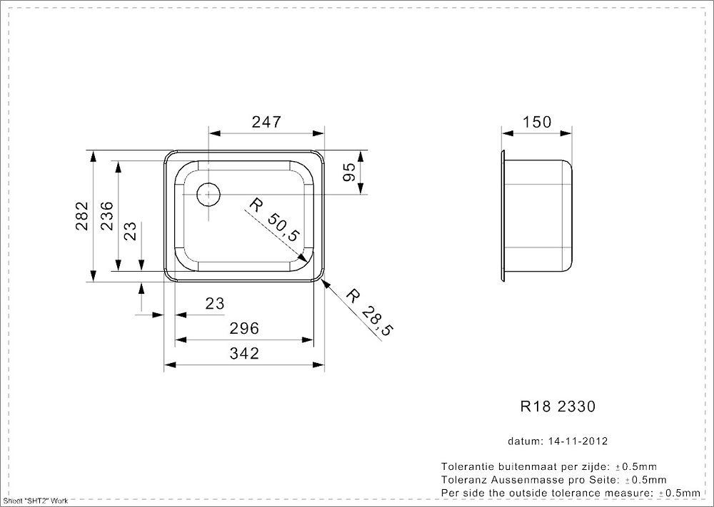 R00380 Reginox afbeelding 2