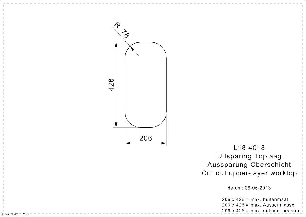 Reginox R02063  spoelbak afbeelding 5