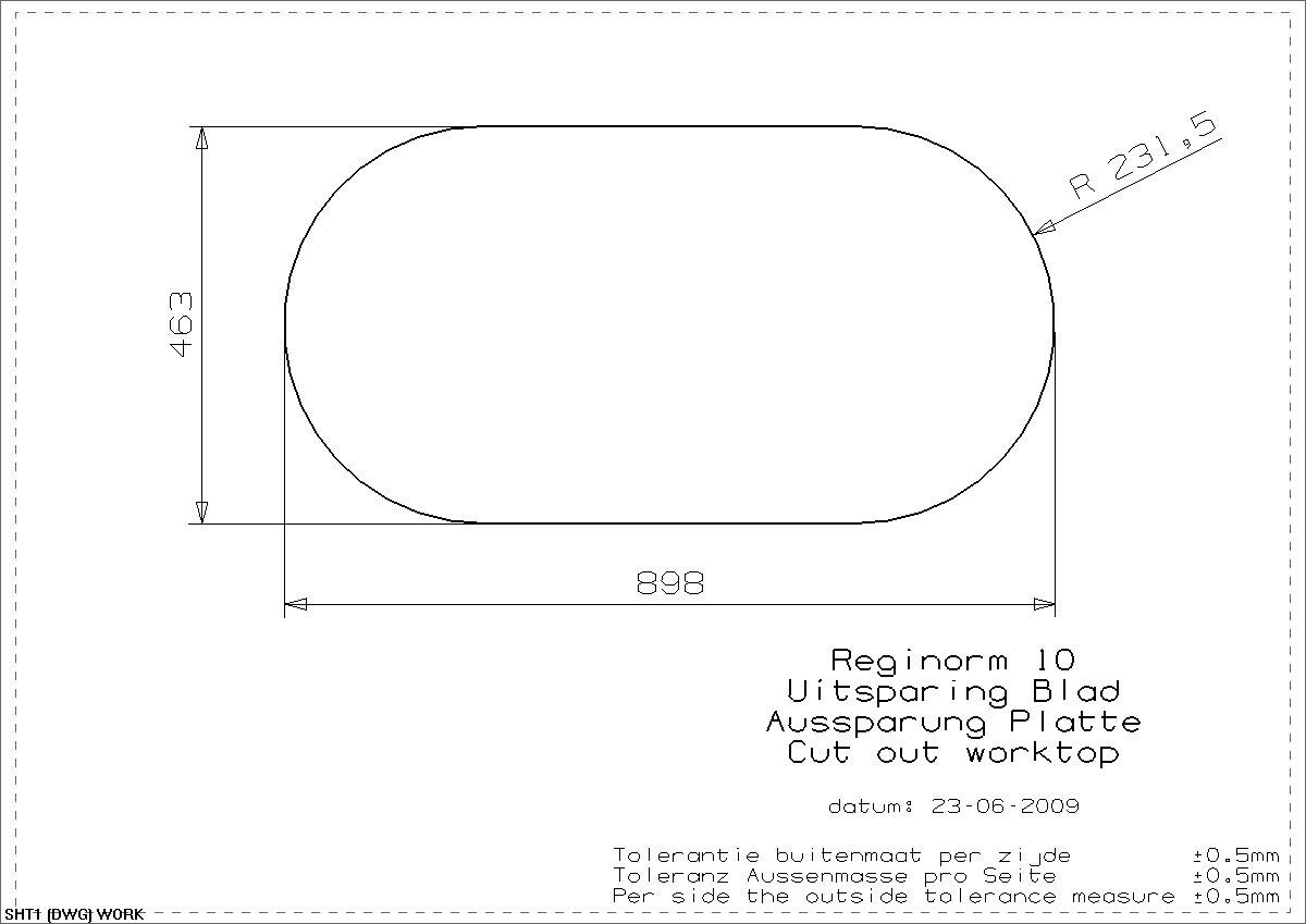 Reginox spoelbak R02803 afbeelding 3