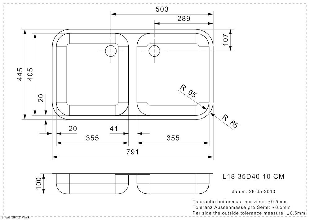 R03381 Reginox afbeelding 2