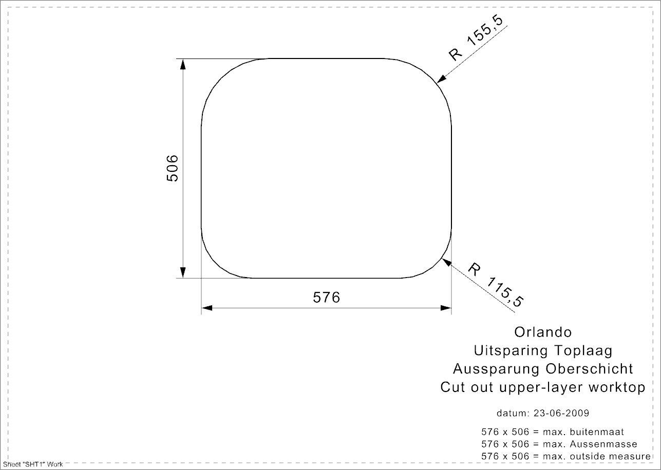 Reginox spoelbak R04128 afbeelding 3