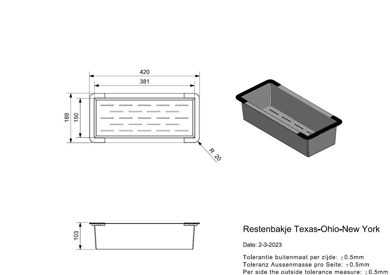 Reginox onderdeel  R22146 afbeelding 4