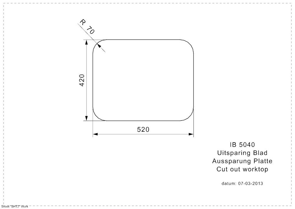 Reginox spoelbak R23235 afbeelding 3