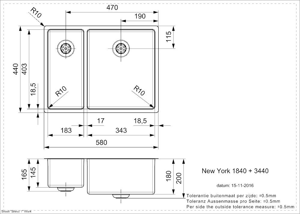 R27844 Reginox afbeelding 2
